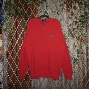 XL - Vintage Y2K GANT hand framed knit 90s embroider sweater